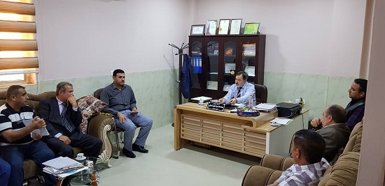 meeting for center's staff